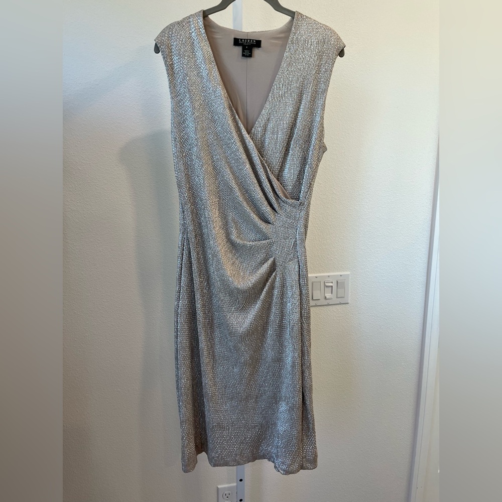Ralph Lauren Gold Dress